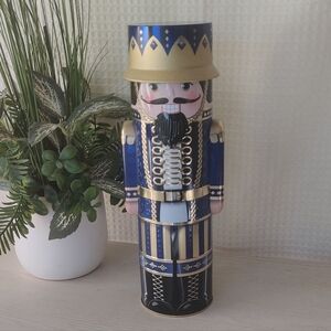 Blue and Gold Nutcracker Tin